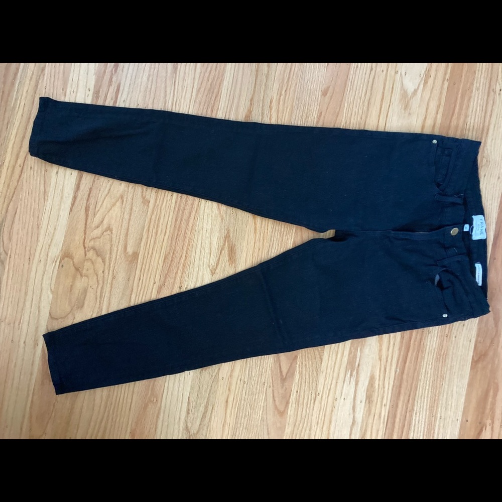 Black Frame Le Skinny de Jeanne Crop